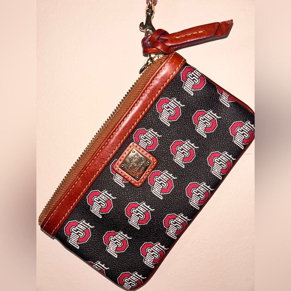 DOONEY AND BOURKE OSU WALLET PURSE